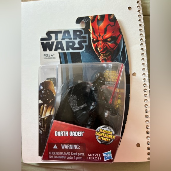Hasbro Accents Hasbro Darth Vader Star Wars Movie Heroes Assortment